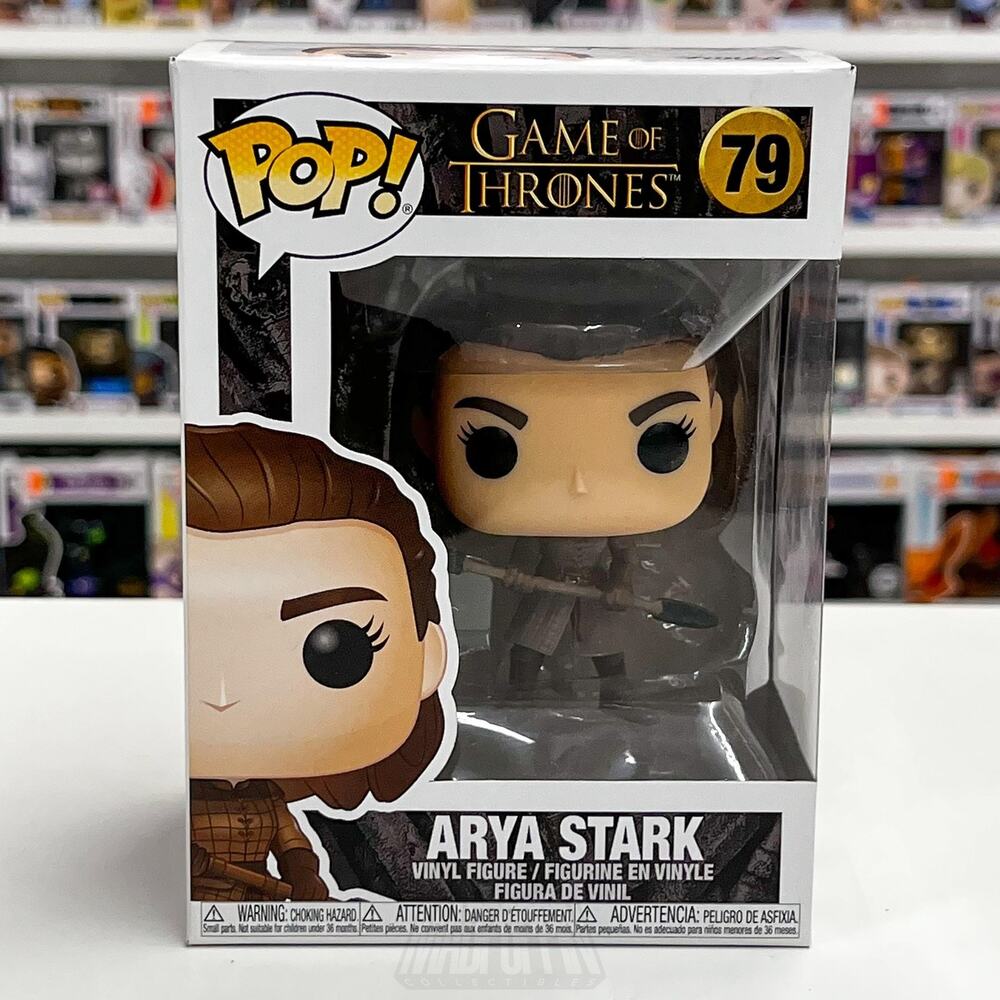 Funko Pop Game of Thrones Arya Stark #79 Vinyl Figure 2019 HBO Box Collectible